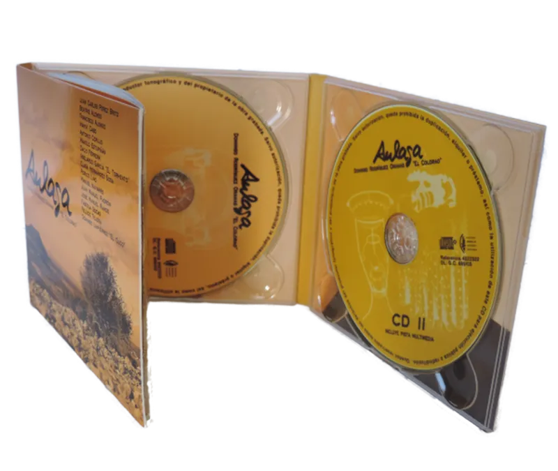 CD en Digipack. Estudios Noda Records
